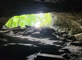 Maquoketa Caves Natural Bridge