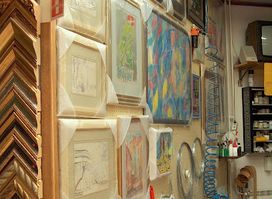 Gruppo blu d.o.o. Galerija atelier Giulio Bonačić okviri za slike uramljivanje uokviravanje