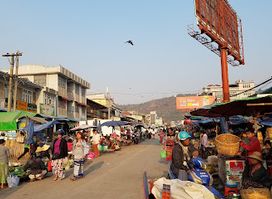 Taunggyi Myo Ma Market ตลาดหลวงเมืองตองจี