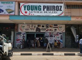 Young Phiroz Kitwe store shop 2