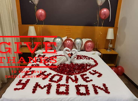 cameron highlands suprise delivery and room decoration