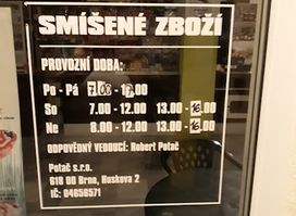 Smíšené zboží Potač