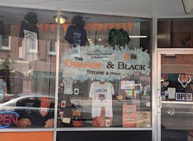 Orange and Black Store