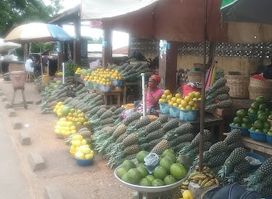MARCHE AUX FRUITS DE NOTSE, BARRIERE