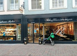 Reber Schaffhausen tongues - confectioner and café