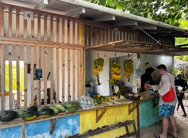 Thoddoo Beach fruit shop