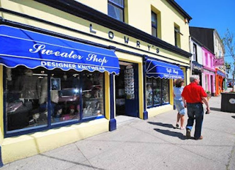 Explore Lowry's Sweater and Gift Shop in Clifden for authentic Irish gifts, cozy sweaters, and timeless fashion accessories that capture the spirit of Ireland.