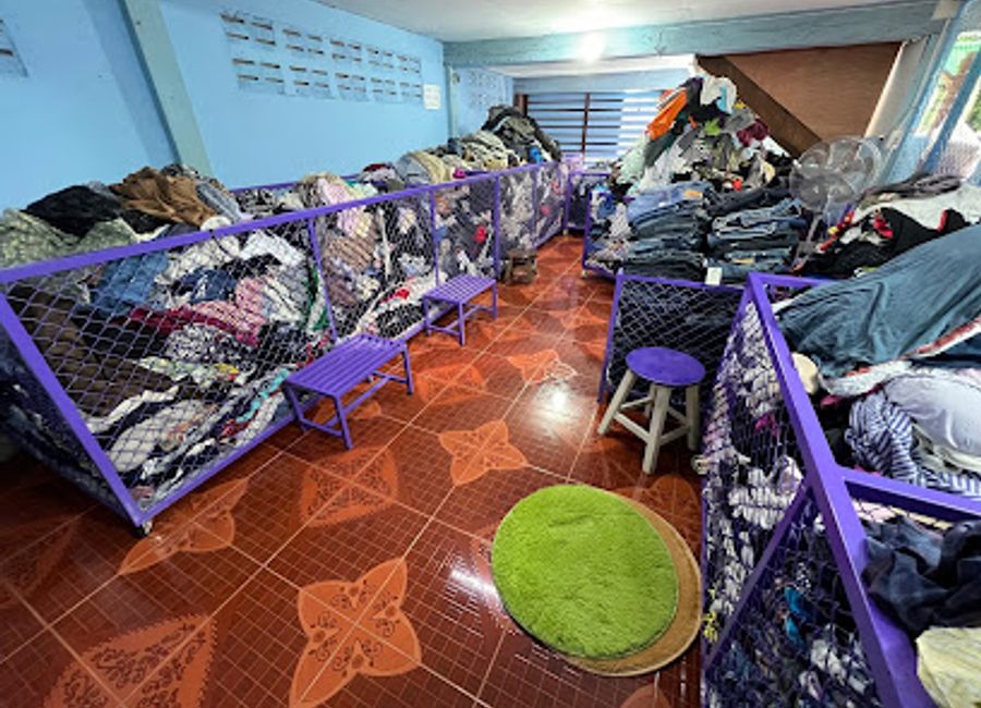Explore a treasure trove of sustainable fashion at Tom's Secondhand Clothes in Mae Hong Son, where every piece holds a story waiting to be discovered.
