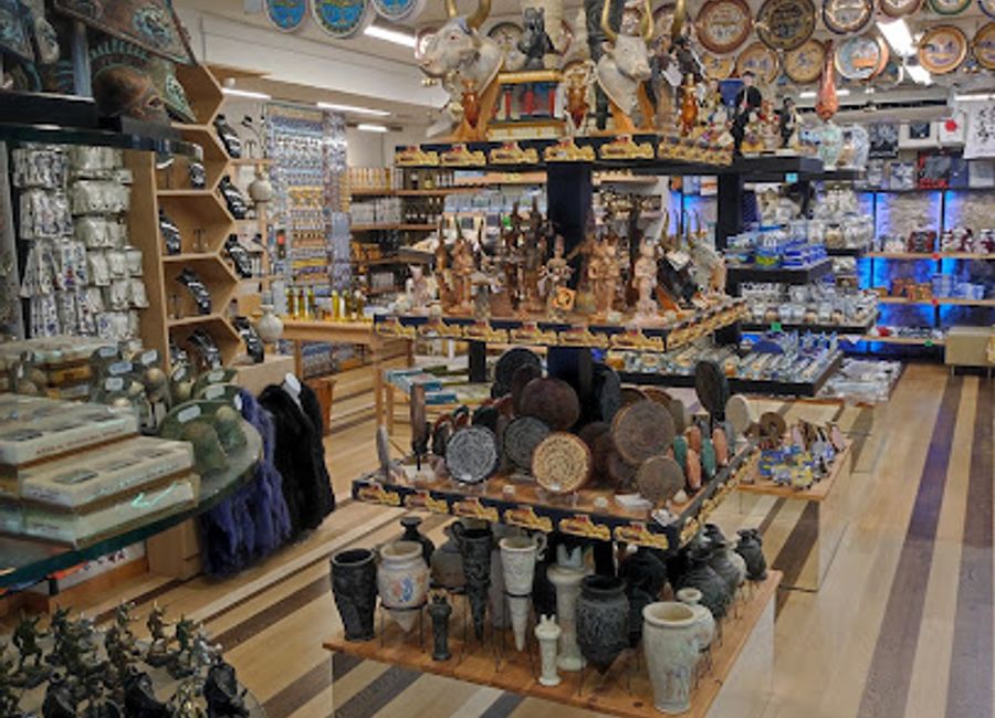 Uncover the essence of Crete with handmade souvenirs and authentic local products in Heraklion's charming store.