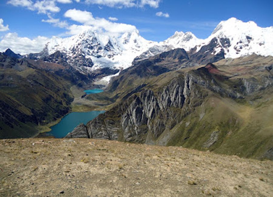 Explore the breathtaking Cordillera Huayhuash, a stunning mountain range in Peru perfect for trekking and experiencing nature's grandeur.