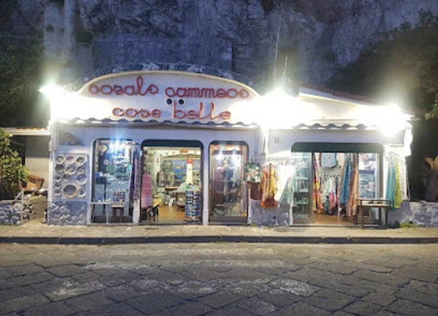 Discover Cose Belle, Amalfi's charming pottery store, showcasing exquisite handcrafted ceramics reflecting the beauty of the Mediterranean.