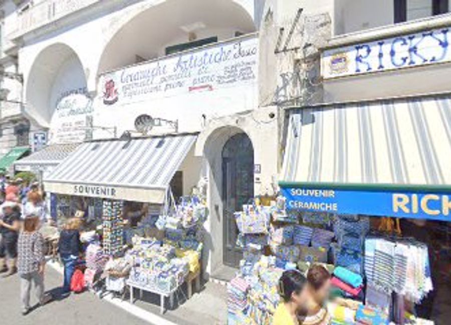 Discover unique gifts and souvenirs at Ricky's Shop in Amalfi, capturing the essence of Italy's breathtaking coastal beauty.
