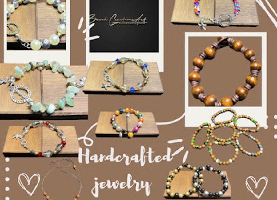 Discover the vibrant artistry of Jamaica at Barak Creations Art, a unique jewelry store in Treasure Beach showcasing handcrafted treasures.