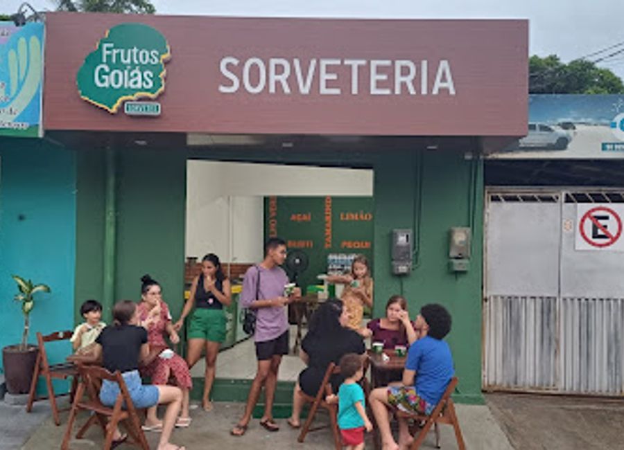 Indulge in the delightful flavors of Frutos de Goiás, a must-visit ice cream shop in Santo Amaro do Maranhão, Brazil.