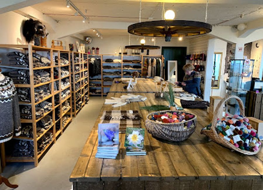 Discover the rich tradition of Icelandic wool at Ullarselið - Wool Centre, where craftsmanship meets culture in the heart of Hvanneyri.