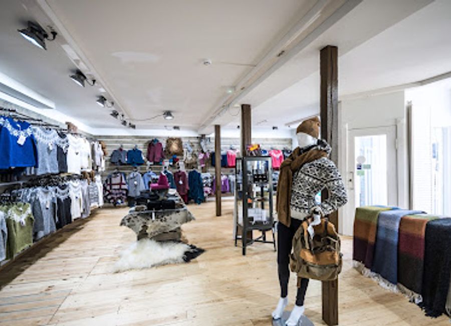 Discover the essence of Icelandic craftsmanship at the Nordic Store in Reykjavík, your go-to destination for clothing and unique souvenirs.