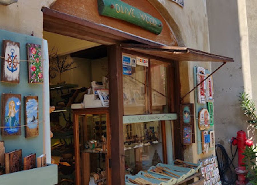 Explore Olive Wood, the premier gift shop in Monemvasia, offering handcrafted treasures that embody Greek artistry and culture.