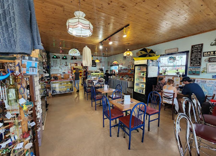 Discover the flavors and crafts of Newfoundland at Treasure Box, Rocky Harbour's charming restaurant and unique craft store.