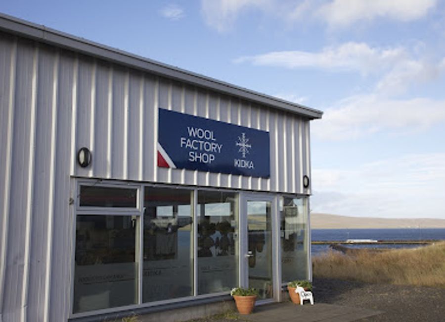 Explore authentic Icelandic wool products at KIDKA Wool Factory Shop in Hvammstangi, the heart of Iceland's textile heritage.