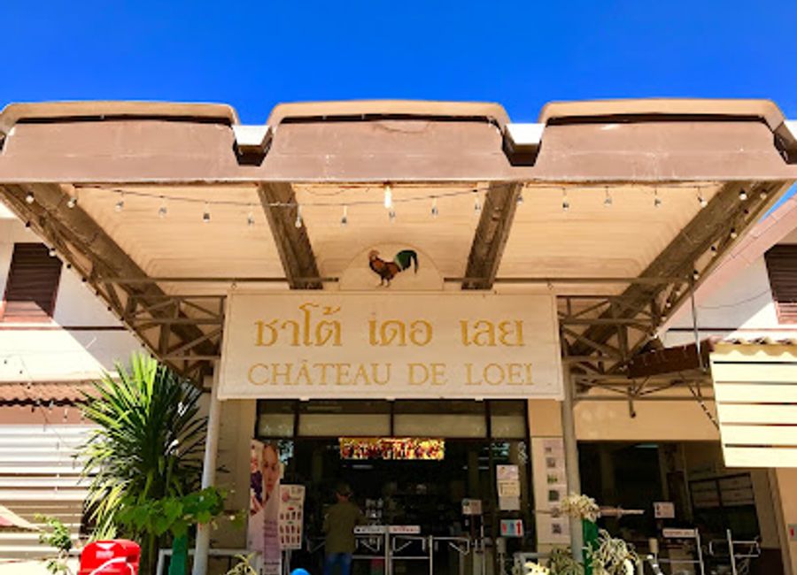 Explore local crafts and flavors at Chateau De Loei, a charming store in Phu Ruea District, Thailand, showcasing the region's rich heritage.