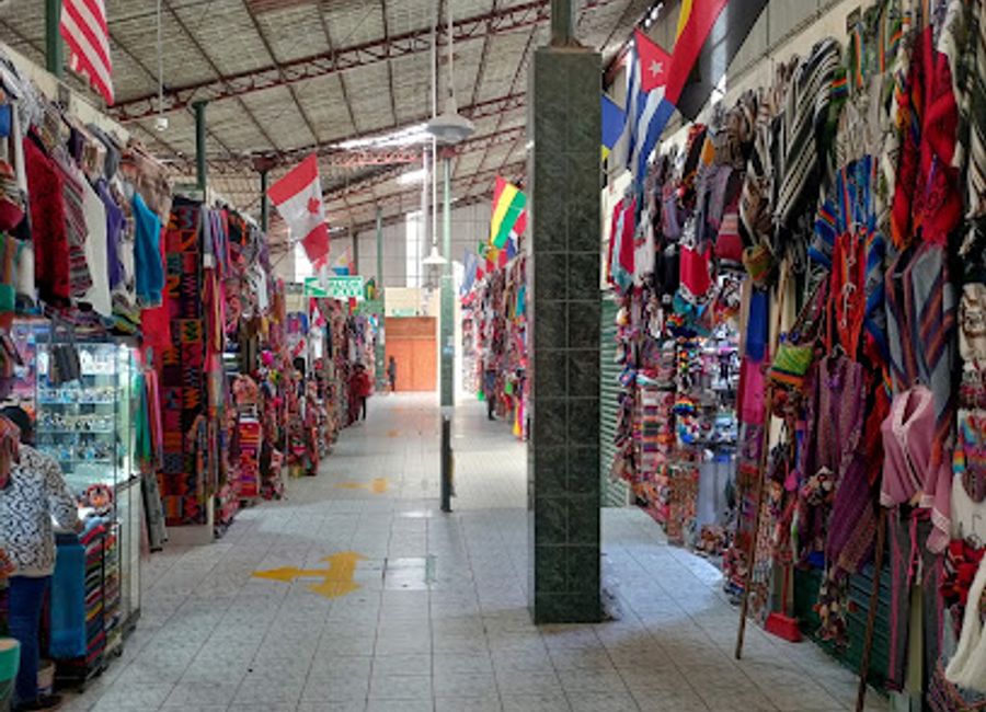 Explore the Handicraft Center in Cusco for a vibrant selection of authentic Peruvian souvenirs and artisanal treasures.