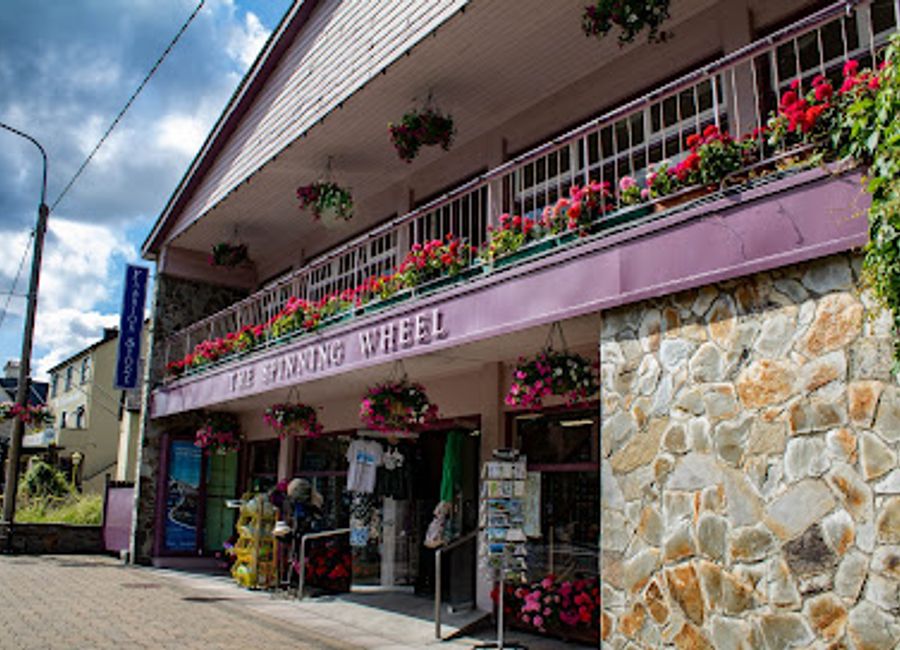 Discover unique handcrafted gifts and local crafts at The Spinning Wheel in Glengarriff, a charming gift shop in County Cork, Ireland.