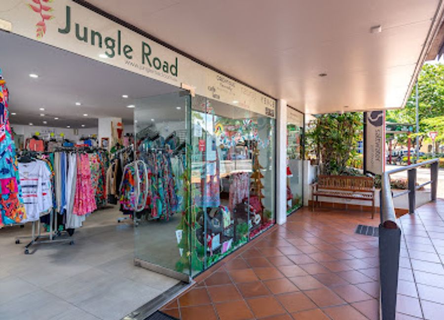 Explore unique women's fashion at Jungle Road Clothing in Port Douglas, where quality meets contemporary style in a charming boutique setting.