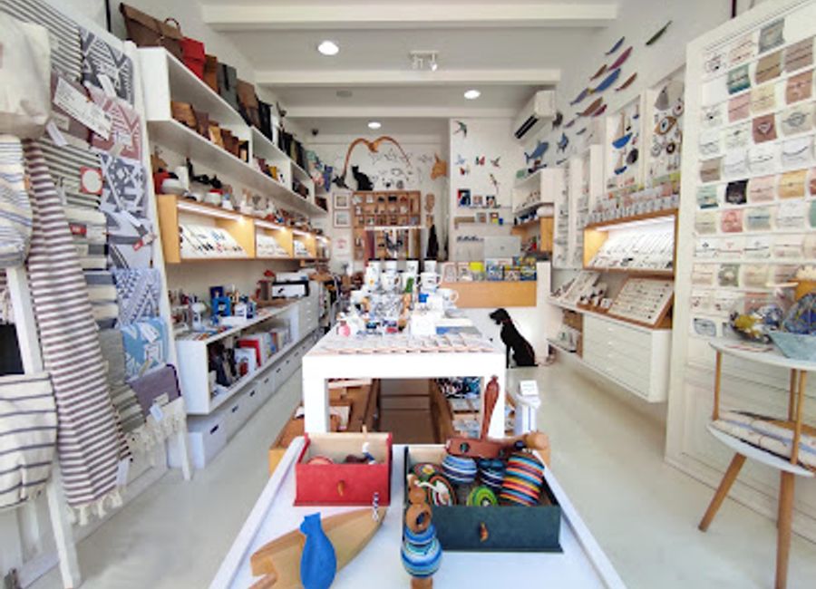 Explore the heart of Greek craftsmanship at the Greek Unique Concept Gift Store in Rethymno, where authentic souvenirs await.