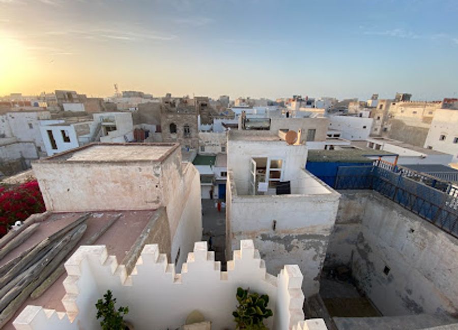 Discover the charm of Koulchi Concept Store in Essaouira, where artisanal crafts meet a cozy coffee shop atmosphere.