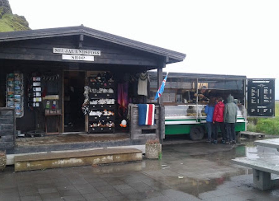 Immerse yourself in Icelandic culture at Seljalandsfoss Shop, where unique souvenirs and local crafts await near the breathtaking Seljalandsfoss waterfall.