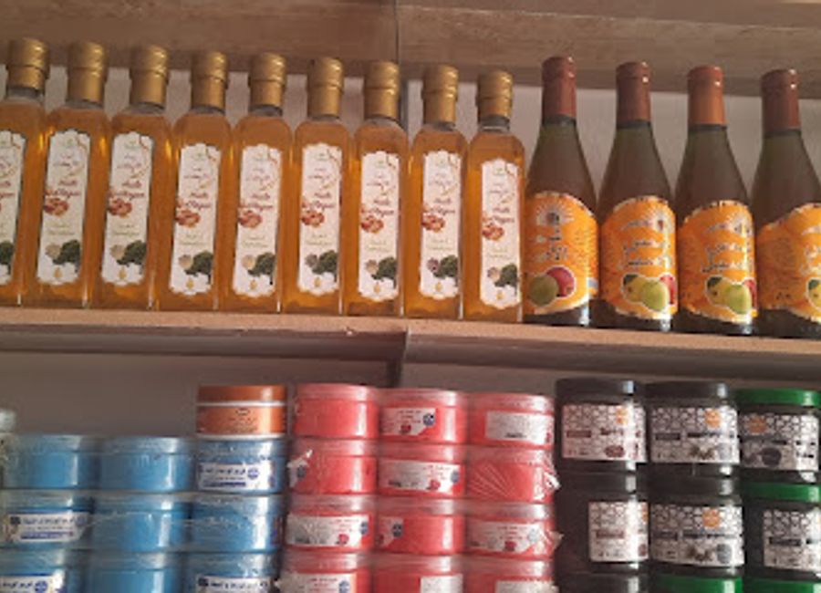 Discover the essence of Moroccan craftsmanship at Herbier Kounouz Sahara, your premier gift shop in Merzouga, offering unique treasures from the Sahara Desert.