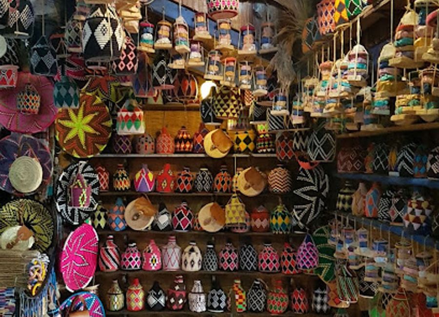 Explore the enchanting La Botica De La Abuela De Aladdin, an organic shop in Chefchaouen offering a unique blend of local herbs, spices, and traditional Moroccan products.