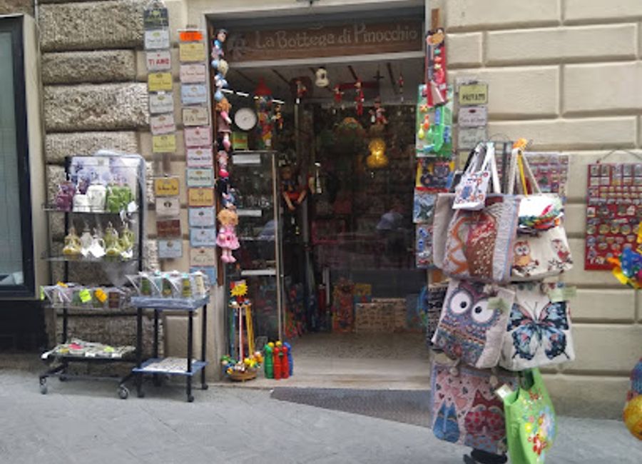 Explore La Bottega di Pinocchio in Montepulciano for unique gifts, local crafts, and a taste of Tuscany's enchanting culture.