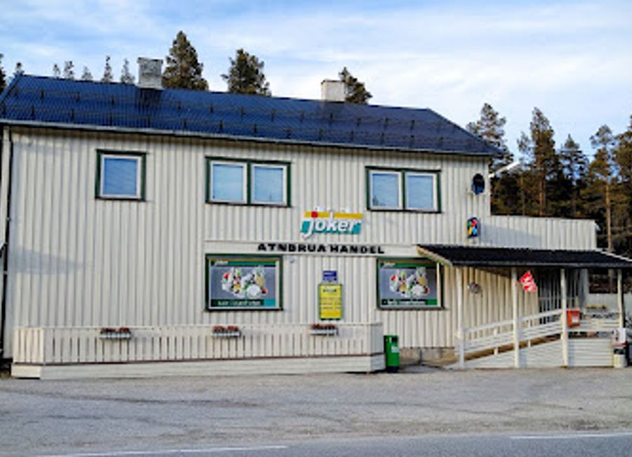 Explore authentic Norwegian flavors at Joker Atnbrua, a beloved grocery store in Sollia, offering local goods and fresh produce.