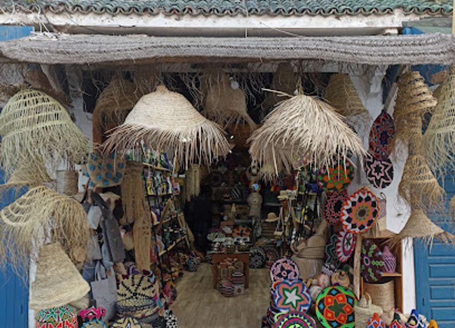 Discover the vibrant world of Moroccan craftsmanship at the Artisan Craft Atelier in Essaouira's historic Medina.