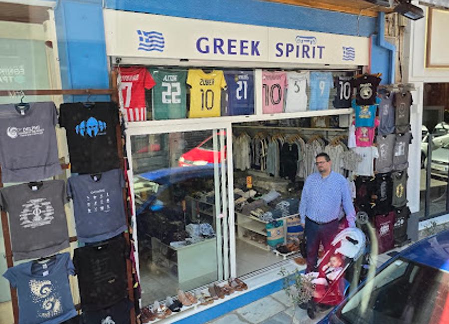 Discover unique Greek-inspired clothing at Greek Spirit in Delphi, where culture meets style in a charming shopping experience.
