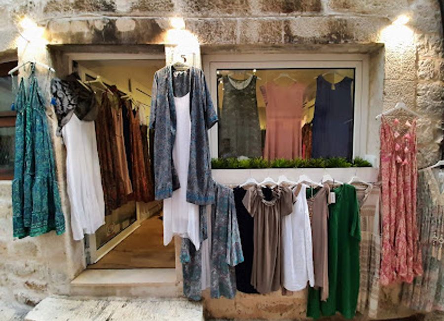 Discover unique fashion pieces at Boutique Amazona in Hvar, where stylish designs meet the vibrant spirit of this stunning Croatian island.