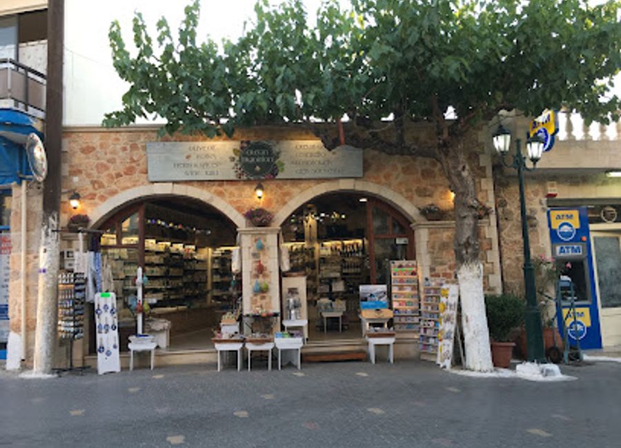 Explore the rich culture of Crete at Cretan Tradition Hersonissos, where local crafts and flavors come alive in a delightful shopping experience.