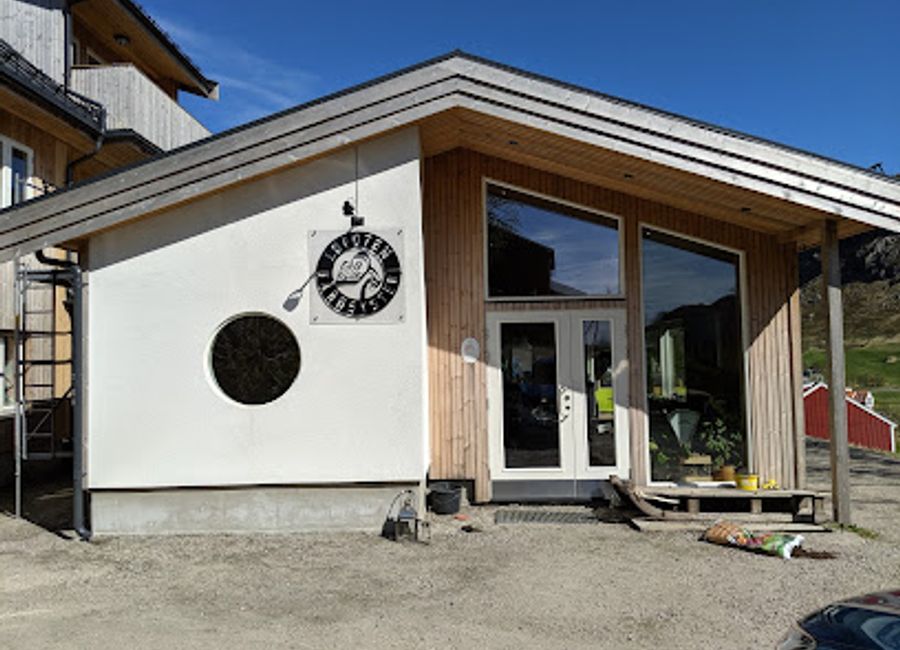 Savor the authentic flavors of Lofoten at Lofoten Gårdsysteri, a charming dairy store and cafeteria in Norway's breathtaking landscape.
