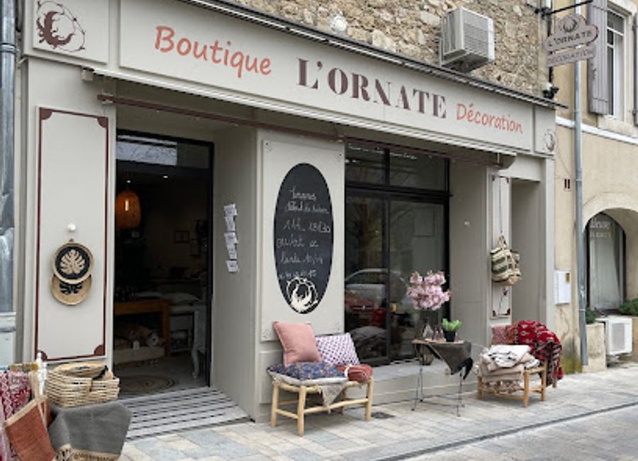 Discover the unique charm of L'Ornate, a home goods store in Ménerbes offering exquisite French décor for your home.