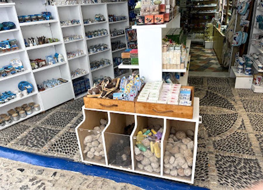 Explore the Santorini Folk Art Traditional Shop for unique handcrafted gifts that embody the island's rich cultural heritage and artistry.