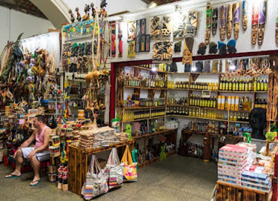 Discover the heart of Salvador at Mercado Modelo, a vibrant market filled with crafts, cuisine, and cultural treasures from Bahia.