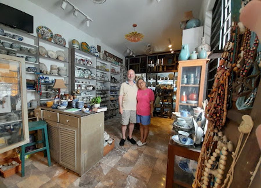 Explore Nam Trân Art Craft Village in Hội An, Vietnam, where traditional craftsmanship meets vibrant culture in a charming antique store atmosphere.