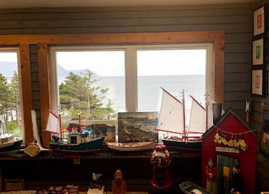 Explore the artistic heart of Newfoundland at Gros Morne Crafts & Oceanside Cottage, where local crafts meet stunning coastal views.