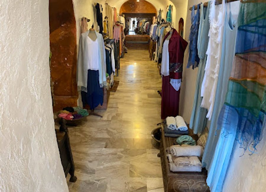 Discover the exquisite beauty of Greek silk at The Silk Shop in Oia, a boutique offering unique and elegant craftsmanship.