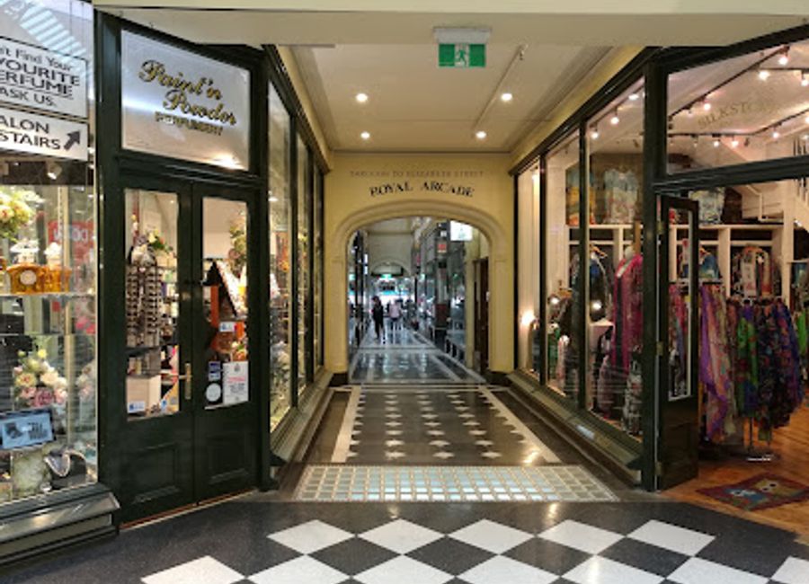 Explore Royal Arcade: Melbourne's historic shopping haven filled with boutiques, cafes, and stunning architecture.