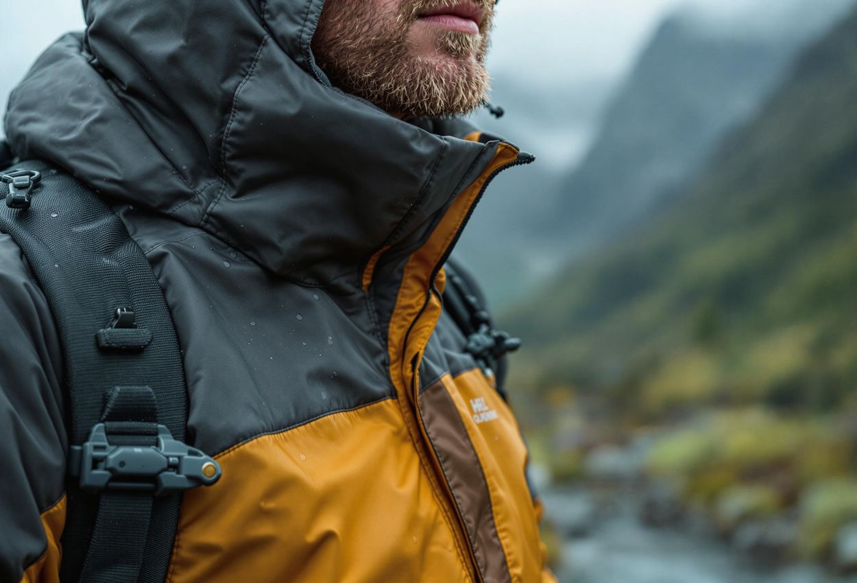 Hiker A close-up photograph showcasing a hiker