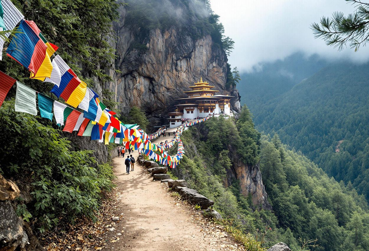Tiger A stunning photograph captures the challenging yet rewarding hike to Tiger