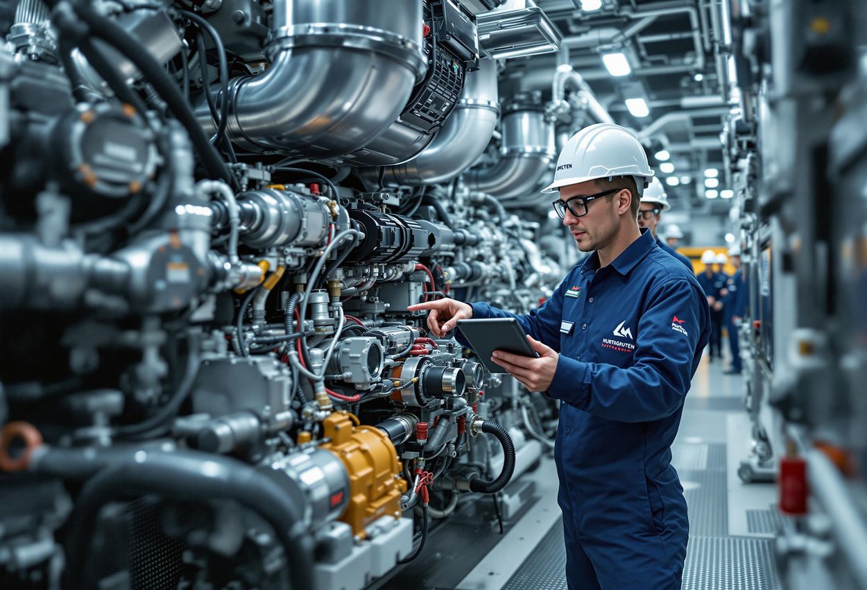 A detailed close-up showcasing Hurtigruten