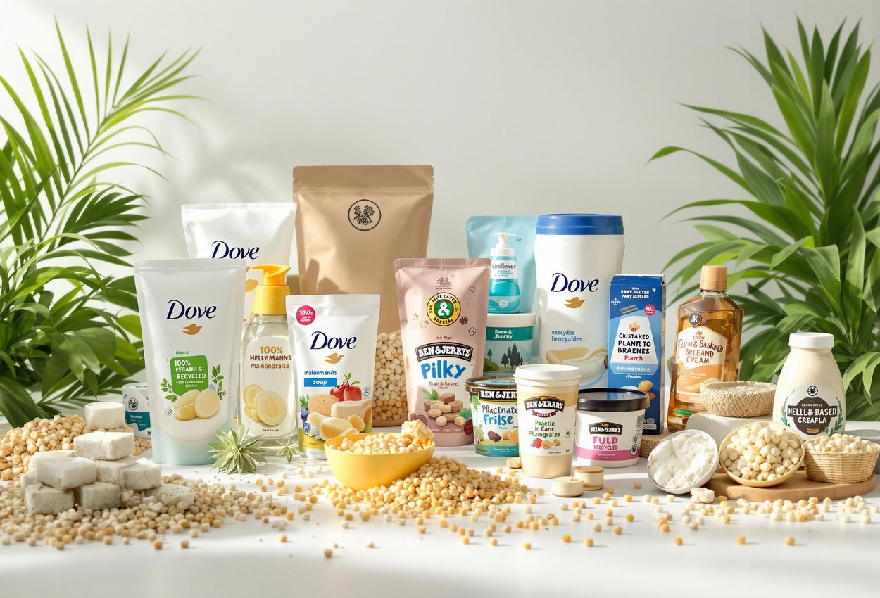 A product shot showcasing Unilever